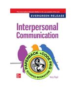 *PRE-ORDER, APPROX 7-10 BUSINESS DAYS* Interpersonal Communication 2024 Release + Connect by Kory Floyd PKG 9781264819799 [ZZ]