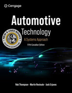 Automotive Technology A Systems Approach 5th Canadian edition by Rob Thompson, Jack Erjavec 9781778412912 *FOR PICK UP ONLY* *47a [ZZ]