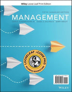 Management 5th Canadian edition +WileyPLUS NextGen Card by Schermerhorn LOOSELEAF PKG 9781119705635 *109b [ZZ]