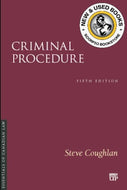 *PRE-ORDER, PENDING RESTOCK* Criminal Procedure 5th Edition by Steve Coughlan 9781049801629