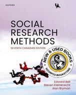 Social Research Methods 7th Canadian edition by Edward Bell 9780190170387 *91f [ZZ]