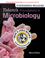 *PRE-ORDER, APPROX 7-10 BUSINESS DAYS* Talaro's Foundations in Microbiology 2026 Release by Barry Chess 9781265603496 [ZZ]