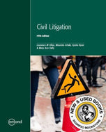 Civil Litigation 5th edition by Lawrence M Olivo 9781774627006 *143e [ZZ]