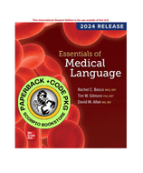 *PRE-ORDER, APPROX 7-10 BUSINESS DAYS* Essentials Of Medical Language 2024 Release + Connect By Rachel Basco PKG 9781264745968