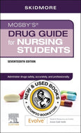 *PRE-ORDER, APPROX 7-10 BUSINESS DAYS* Mosby's Drug Guide for Nursing Students 17th edition by Linda Skidmore-Roth 9780443385520 [ZZ]
