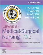 *PRE-ORDER, APPROX 2-4 BUSINESS DAYS* Study Guide for Lewis's Medical-Surgical Nursing 13th Edition by Mariann M. Harding 9780443118708 [ZZ]