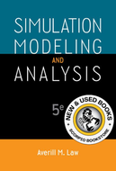 *PRE-ORDER, APPROX 7-10 BUSINESS DAYS* Simulation Modeling and Analysis 5th Edition by Averill M. Law 9780073401324 [ZZ]