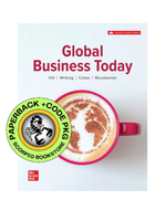 Global Business Today 7th Edition + Connect by Charles W. L. Hill 9781265848941 *117a [ZZ]