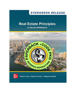 *PRE-ORDER, APPROX 7-10 BUSINESS DAYS* Real Estate Principles 2026 Release + Connect by David C. Ling PKG 9781266969188
