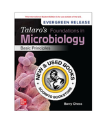 *PRE-ORDER, APPROX 7-10 BUSINESS DAYS* Talaro's Foundations in Microbiology 2026 Release by Barry Chess 9781265371555 [ZZ]