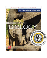 *PRE-ORDER, APPROX 7-10 BUSINESS DAYS* Principles of Biology 2026 Release by Robert J. Brooker 9781265005894 [ZZ]