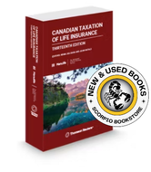 *PRE-ORDER, APPROX 4-6 BUSINESS DAYS* Canadian Taxation of Life Insurance 13th Edition by Hemal Balsara 9781038222930 [ZZ]