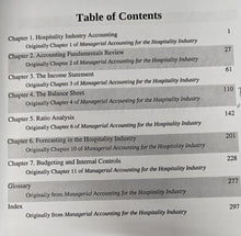 Load image into Gallery viewer, Managerial Accounting for the Hospitality Industry by Wiley Custom 9781119291640 (USED:ACCEPTABLE; minor highlights, minor stain top outside of book) *Z311
