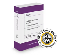 *PRE-ORDER, APPROX 4-6 BUSINESS DAYS* The 2026 Annotated Bank Act with Associated Regulations by Virginia Torrie 9781038215406 [ZZ]