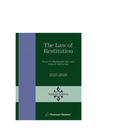 *PRE-ORDER, APPROX 4-6 BUSINESS DAYS* The Law of Restitution 2025-2026 by Peter D. Maddaugh STUDENT EDITION 9781038219749