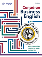 Canadian Business English 9th Edition by Mary Ellen Guffey 9781778419003 *21d [ZZ]