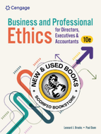 *PRE-ORDER, APPROX 4-6 BUSINESS DAYS* Business and Professional Ethics 10th Edition by Leonard J. Brooks 9798214058603 [ZZ]