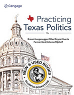 *PRE-ORDER, APPROX 4-6 BUSINESS DAYS* Practicing Texas Politics 19th Edition by Lyle C. Brown 9798214145099 [ZZ]