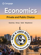 *PRE-ORDER, APPROX 4-6 BUSINESS DAYS* Economics Private and Public Choice 18th Edition by James D. Gwartney 9798214041261 [ZZ]