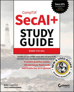 *PRE-ORDER, APPROX 7-10 BUSINESS DAYS* Comptia Secai+ Study Guide by Mike Chapple 9781394368075 [ZZ]