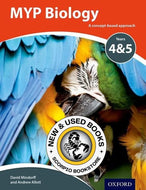 *PRE-ORDER, APPROX 3-5 BUSINESS DAYS* Oxford IB Diploma Programme: MYP Biology Years 4 & 5 by David Mindorff 9780198369950 [ZZ]