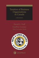 *PRE-ORDER, APPROX 4-6 BUSINESS DAYS* Taxation of Business Organizations in Canada 3rd Edition by David G. Duff 9780433539216 [ZZ]