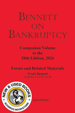 Load image into Gallery viewer, *PRE-ORDER, APPROX 4-6 BUSINESS DAYS* Bennett on Bankruptcy 28th Edition 2026 (Volume 1) + Companion Volume (Volume 2) by Frank Bennett 9780433539377 [ZZ]
