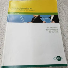 Load image into Gallery viewer, Guide to Developing an Investor Relations Program 3rd Edition by CIRI 9780986644030 (USED:GOOD; pencil markings, writings) *
