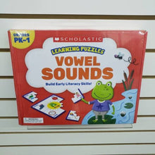 Load image into Gallery viewer, Learning Puzzles Vowel Sounds 9781338239751
