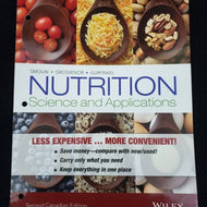 Nutrition 2nd Canadian Edition by Lori A. Smolin LOOSELEAF 9781119045519 (USED:LIKENEW) *BC2 [ZZ]