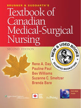 Load image into Gallery viewer, Brunner and Suddarth's Textbook of Canadian Medical-Surgical Nursing 2nd Edition by Rene A. Day 9780781799898 (USED:GOOD; minor liquid damage, post its) *
