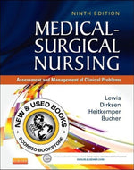 Medical-Surgical Nursing 9th Edition by Sharon L. Lewis 9780323086783 (USED:VERYGOOD) *D51 [ZZ]
