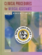 Clinical Procedures for Medical Assistants 5th Edition by Kathy Bonewit-West 9780721684062 (USED:GOOD) *D41 [ZZ]