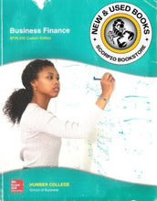 Load image into Gallery viewer, Business Finance BFIN 250 Custom Edition 9781260067859 (USED:ACCEPTABLE) *D12
