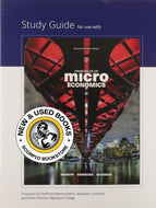 Study Guide for use with Principles of Microeconomics 7th Canadian Edition 9780176745400 (USED:VERYGOOD; minor writing) *D17