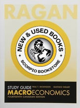 Load image into Gallery viewer, Macroeconomics 14th Canadian Edition + Study Guide by Christopher T. S. Ragan 9780321794888 (USED:VERYGOOD) *D23
