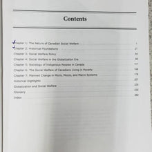 Load image into Gallery viewer, Social Policy, Justice &amp; Change CUSTOM Edition for Sheridan College 9780176781606 (USED:GOOD; highlights and markings) *D11
