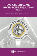Lawyers' Ethics and Professional Regulation 5th Edition by Richard F. Devlin 9780433543190 *84g [ZZ]