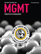 *PRE-ORDER, APPROX 4-6 BUSINESS DAYS* MGMT Principles 3rd Canadian Edition + 12 Month Mindtap by Williams 9780176823306 [ZZ]