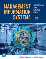 Pearson eText for Management Information Systems 18th Edition by Laudon (180Days) 9780138344108 (DIGITAL) *FINAL SALE*