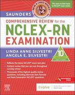 *PRE-ORDER, NYP NOV 2026* Saunders Comprehensive Review for the NCLEX-RN® Examination 10th edition by Linda Anne Silvestri 9780443128219