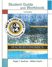 Load image into Gallery viewer, Macroeconomics Canadian Edition 5th Edition + Student Guide and Workbook by N. Gregory Mankiw 9781464175329 (USED:VERYGOOD; minor writing) *D
