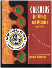 Load image into Gallery viewer, Calculus for Biology and Medicine 2nd Edition + Student Solutions Manual by Claudia Neuhauser 9780130455161 (USED:ACCEPTABLE) *D
