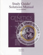 Load image into Gallery viewer, Genetics 3rd Edition + Study Guide/Solutions Manual by Leland H. Hartwell 9780073227382 (USED:VERYGOOD) *D
