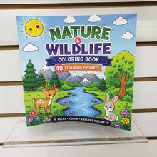 Load image into Gallery viewer, Nature &amp; Wildlife Coloring Book
