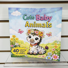 Load image into Gallery viewer, Cute Baby Animals Coloring Book
