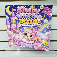 Load image into Gallery viewer, Sleepy Unicorn Dreams Coloring Book
