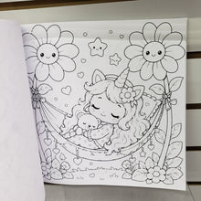 Load image into Gallery viewer, Sleepy Unicorn Dreams Coloring Book
