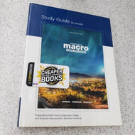 Study Guide for use with Principles of Macroeconomics 7th Canadian Edition by N. Gregory Mankiw 9780176745417 (USED:GOOD; minor writing and water damage) *AVAILABLE FOR NEXT DAY PICK UP* *X9