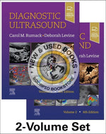 *PRE-ORDER, APPROX 4-6 BUSINESS DAYS* Diagnostic Ultrasound 2-Volume Set 6th edition by Carol M. Rumack 9780323877954